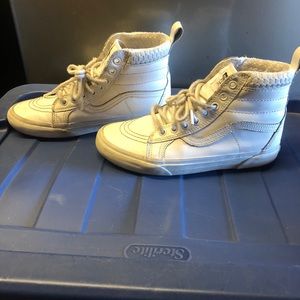 High top Vans kids - white size 5.5